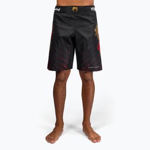 Trainingsshorts Herren Venum X Tekken 8 - Marshall Law Fight Shorts black/red/gold