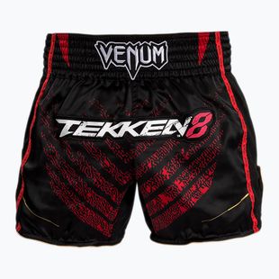 Trainingsshorts Herren Venum X Tekken 8 - Marshall Law Muay Thai Shorts black/red/gold