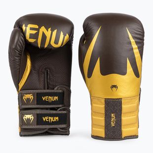 Boxhandschuhe Venum Reverso Boxing chocolate/gold