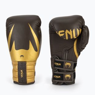 Boxhandschuhe Venum Reverso Boxing chocolate/gold