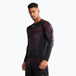 Rashguard Longsleeve Herren Venum G-Fit Air Men'S Long Sleeve Rashguard deep black/fire red