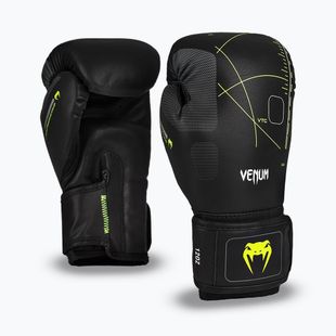 Venum Training Camp 4.0 schwarz/neo-grün Boxhandschuhe