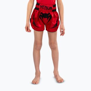 Venum Inferno Muay Thai Jr Kinder Trainingsshorts rot