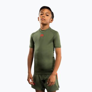 Kinder-Trainingsshirt Venum Contender Rashguards Jr khaki