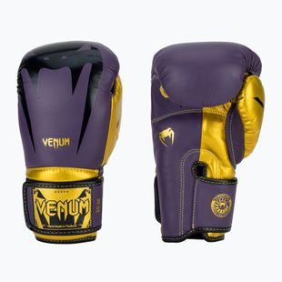 Venum Giant 3.0 dunkel lila/gold Boxhandschuhe