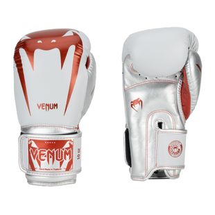 Venum Giant 3.0 rot/silberne Boxhandschuhe