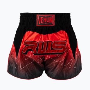 Herren-Trainingsshorts Venum x RWS 2.0 Muay Thai black/red