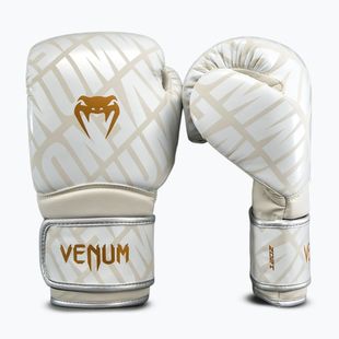 Boxhandschuhe Venum Contender 1.5XT Boxing light beige/white cream