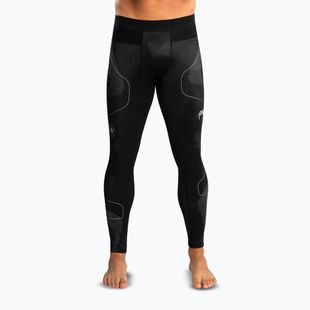 Herren Trainingsleggings Venum Nexus Spats black/silver
