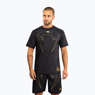 Herren-Trainingsshirt Venum Serpenti Dry Tech black/silver/gold