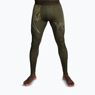 Herren Trainingsleggings Venum Serpenti Spats khaki/bronze/ivory