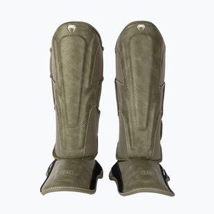 Schienbeinschoner und Fußschoner Venum Impact Evo Scales Shinguards army green