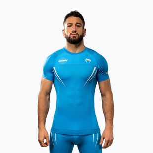 Herren-Trainingsshirt Venum X WOW FC Rashguards Pacific Blue