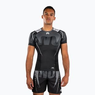 Herren-Rashguard Venum Adrenaline Rashguard black/silver grey
