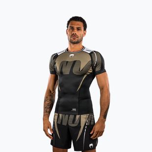 Herren-Rashguard Venum Adrenaline Rashguard black/sand