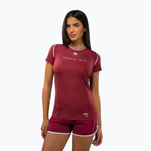 Damen-T-Shirt Venum Adrenaline Dry-Tech burgundy/pink