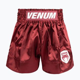 Herren Trainingsshorts Venum Classic Evo Muay Thai burgundy