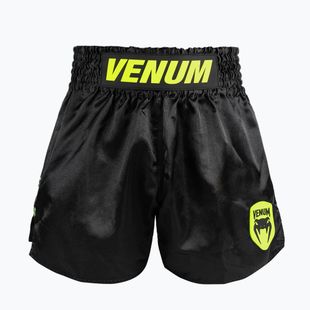 Herren Trainingsshorts Venum Classic Evo Muay Thai black/neon yellow
