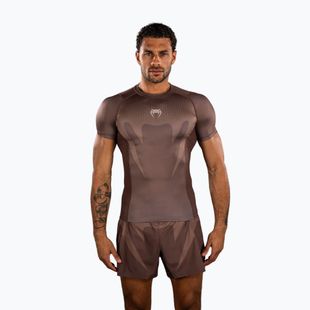 Herren-Rashguard Venum No-Gi chocolate brown