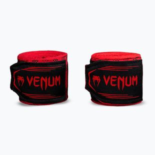 Boxbandagen Venum Tartan Handwraps 450 cm fury red
