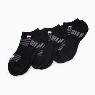 Socken Venum Vector No-Show 3er-Pack black/grey