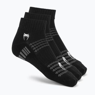 Socken Venum Vector Ankle 3er-Pack black/grey