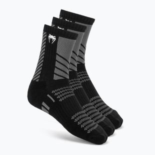 Socken Venum Vector 3er-Pack black/grey