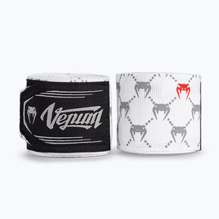 Boxbandagen Venum Monogram Hand Wraps Advanced 250 cm white
