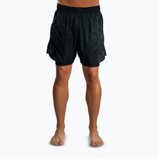 Herren-Trainingsshorts Venum x Chimaev Training black/grey
