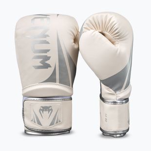 Boxhandschuhe Venum Challenger 2.5 Boxing white/silver