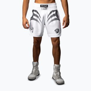 Herren Trainingsshorts Venum x Mike Tyson Tiger optical white/deep black