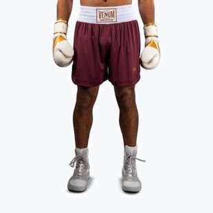 Herren-Trainingsshorts Venum Classic Boxing burgundy