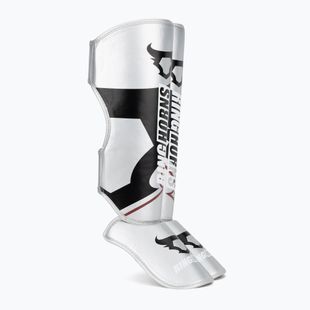 Schienbein- und Fußschützer Venum Ringhorns Charger Shin silver/black