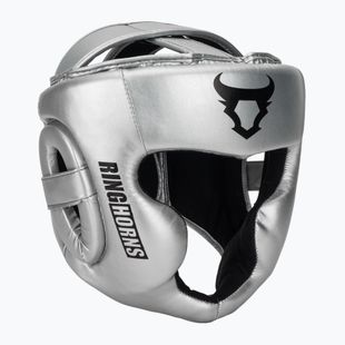 Boxhelm Venum Ringhorns Charger Headgear silver/black