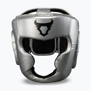 Boxhelm Venum Ringhorns Charger Headgear silver/black
