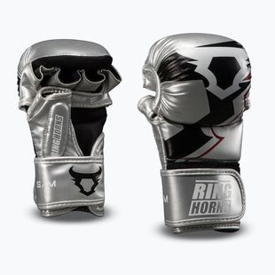 Boxhandschuhe Venum Ringhorns Charger Boxing silver/black