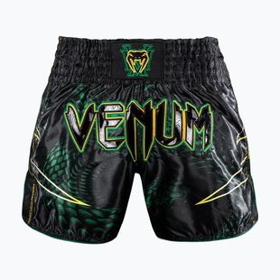 Herren-Trainingsshorts Venum Matupa Muay Thai black/green/gold