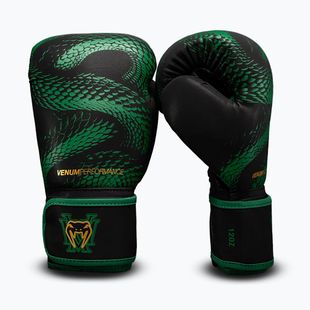 Boxhandschuhe Venum Matupa Boxing black/green/gold