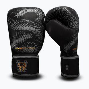 Boxhandschuhe Venum Matupa Boxing black/grey/gold