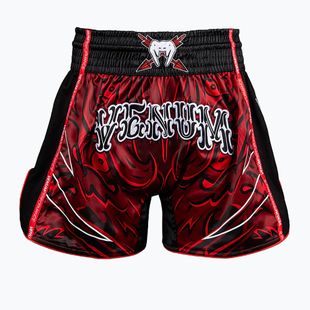 Trainingsshorts Herren Venum Wolf Atak Muay Thai Shorts black/red