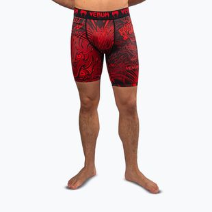 Trainingsshorts Herren Venum Wolf Atak Vale Tudo Shorts black/red