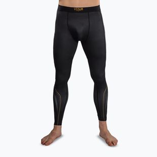 Herren-Trainingsleggings Venum Streamline Spats black/gold