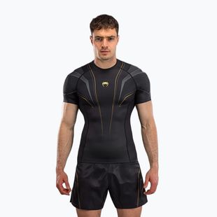 Herren-Rashguard Venum Streamline black/gold