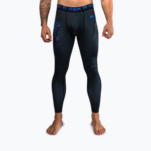Herren-Trainingsleggings Venum Thunder Dragon Spats Black/Royal Blue