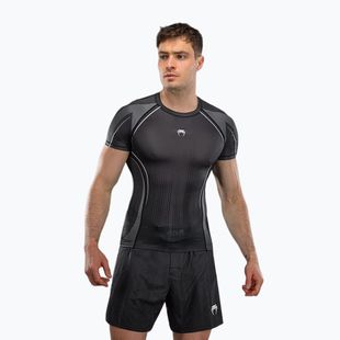 Herren-Rashguard Venum Stealth Rashguard black/white