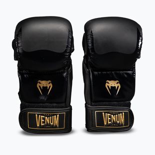 MMA-Handschuhe Venum Attack 2.0 Sparring Leather black/gold