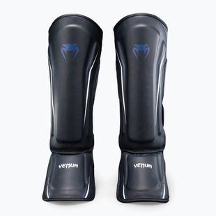 Schienbeinprotektoren Venum G-Core Shin navy blue/white