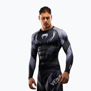 Herren Rashguard mit langen Ärmeln Venum No-Gi 6.0 Rashguard black/white
