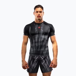 Herren-Rashguard Venum Demon Rashguard SS black/grey