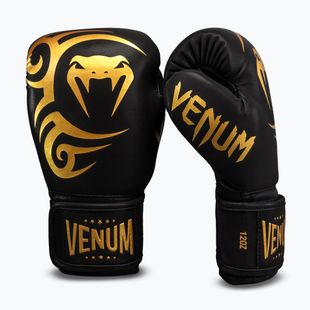 Boxhandschuhe Venum Mike Tyson Replica Boxing black/gold
